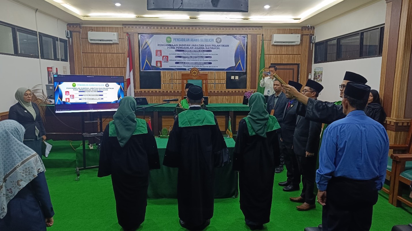 pelantikan hakim 2