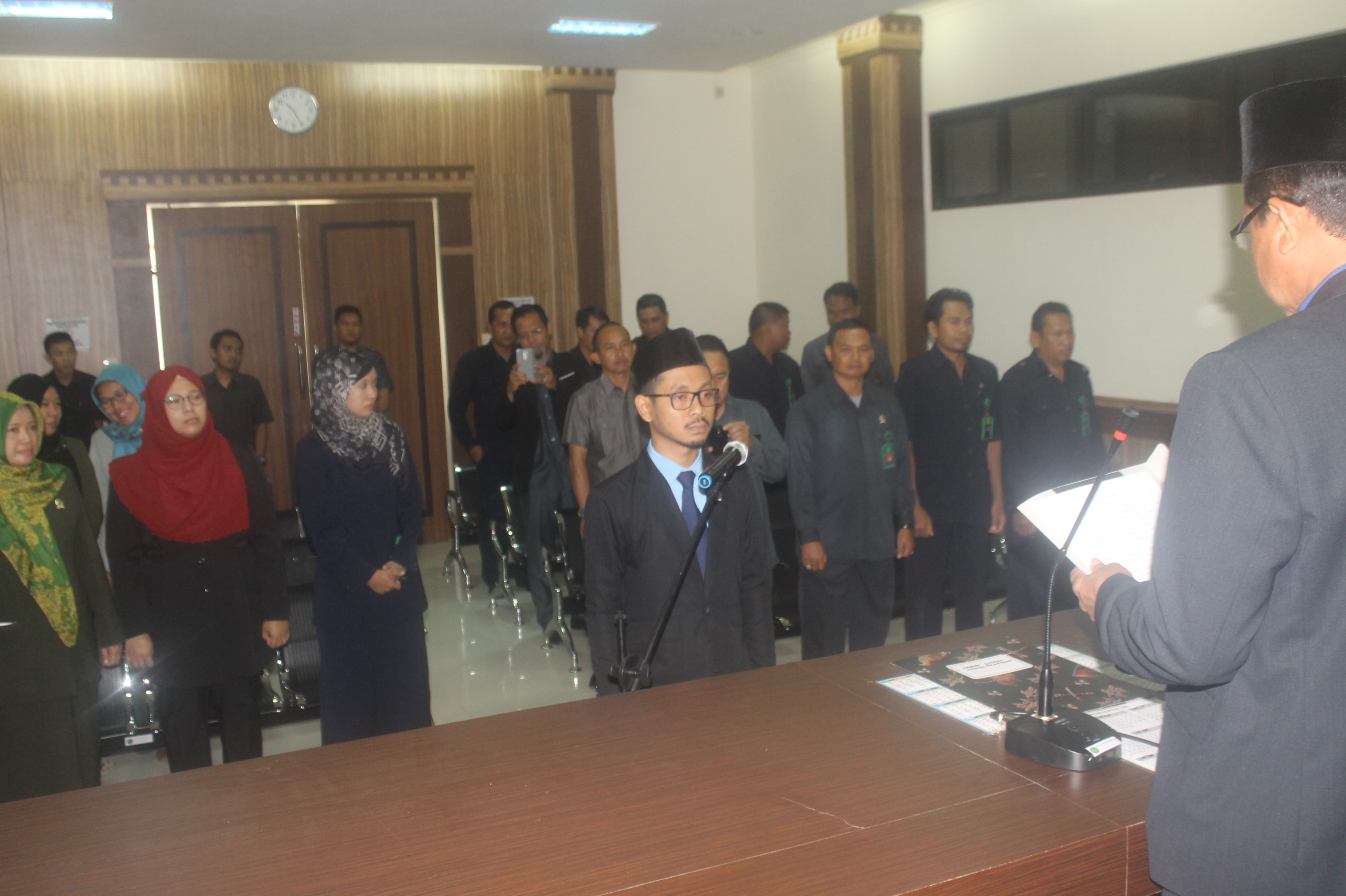 Pengambilan Sumpah Jabatan dan Pelantikan Panitera Muda Gugatan