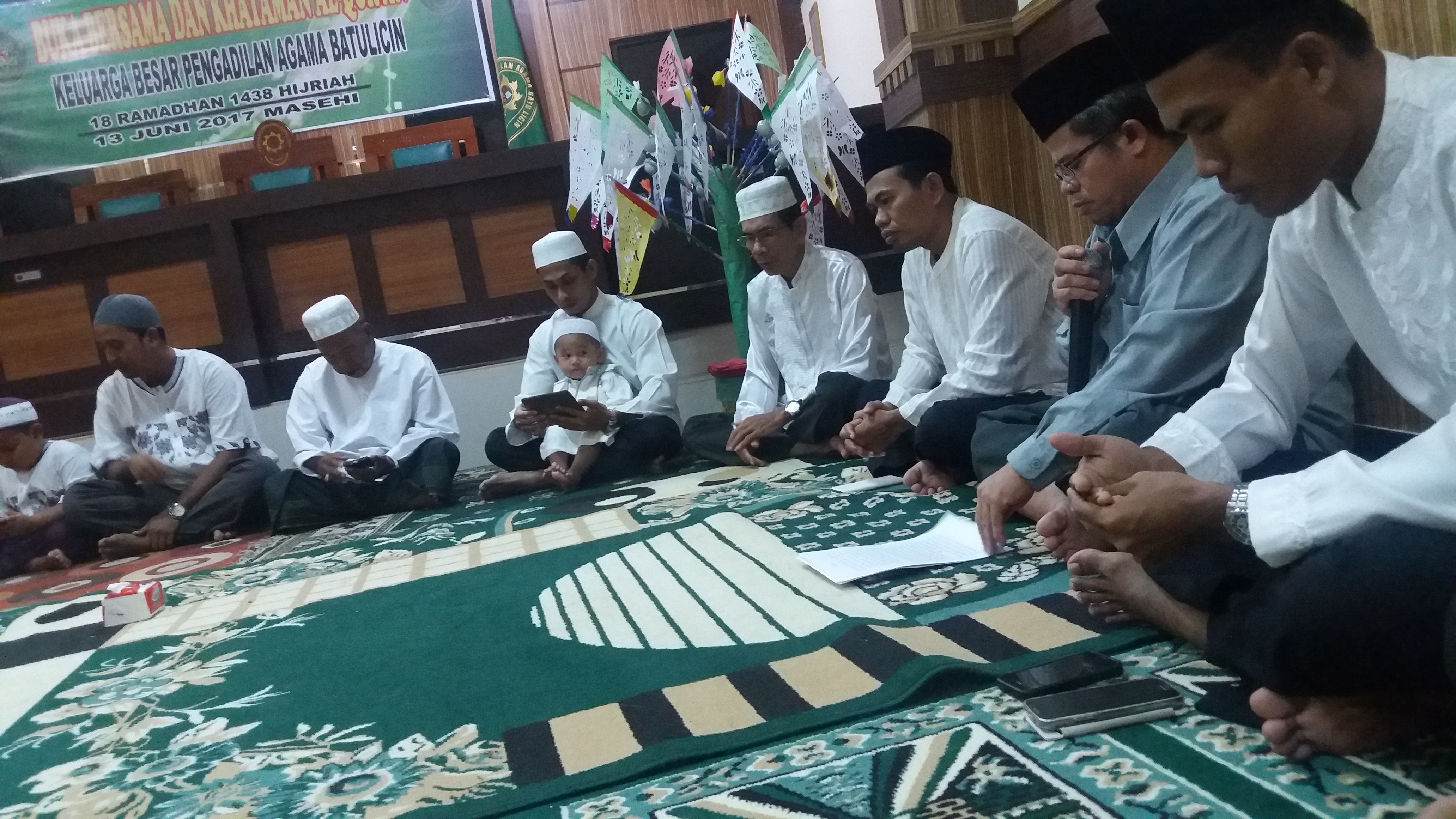 BUKA PUASA BERSAMA DAN KHATAM AL-QURAN KELUARGA BESAR PENGADILAN AGAMA BATULICIN